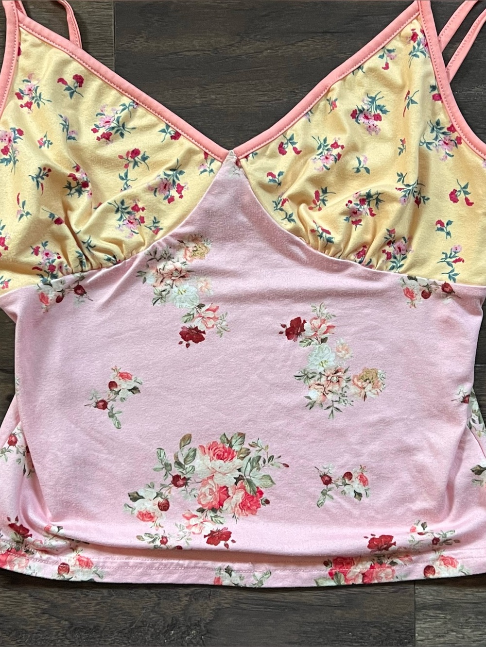 Princess Polly Floral Patchwork Tank